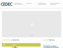 Tablet Screenshot of cedec.ca