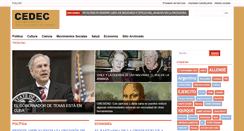 Desktop Screenshot of cedec.cl