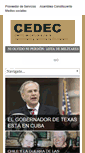 Mobile Screenshot of cedec.cl